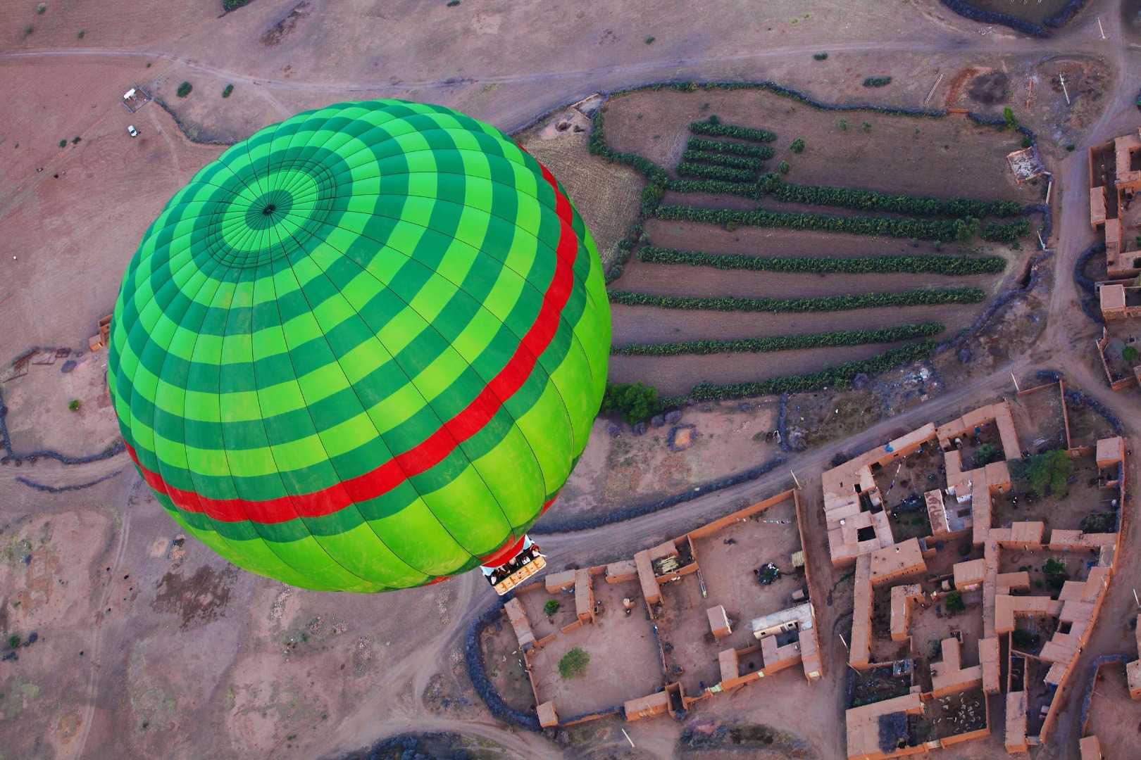 Sunrise Hot Air Balloon Ride & Breakfast over Marrakech